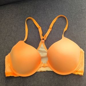 Orange Razor ack Bra